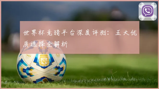 世界杯竞猜平台深度评测:五大优质选择全解析